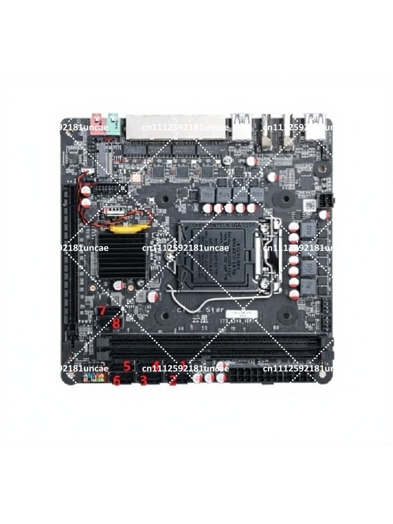 Nas Motherboard 8 Sata Mini Itx - Placa-mãe Mini ITX para CPU de