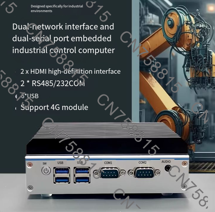 Fanless Industrial Pc Rs485 Core I7 - PC Industrial Embutido Totalmente Fechado Sem