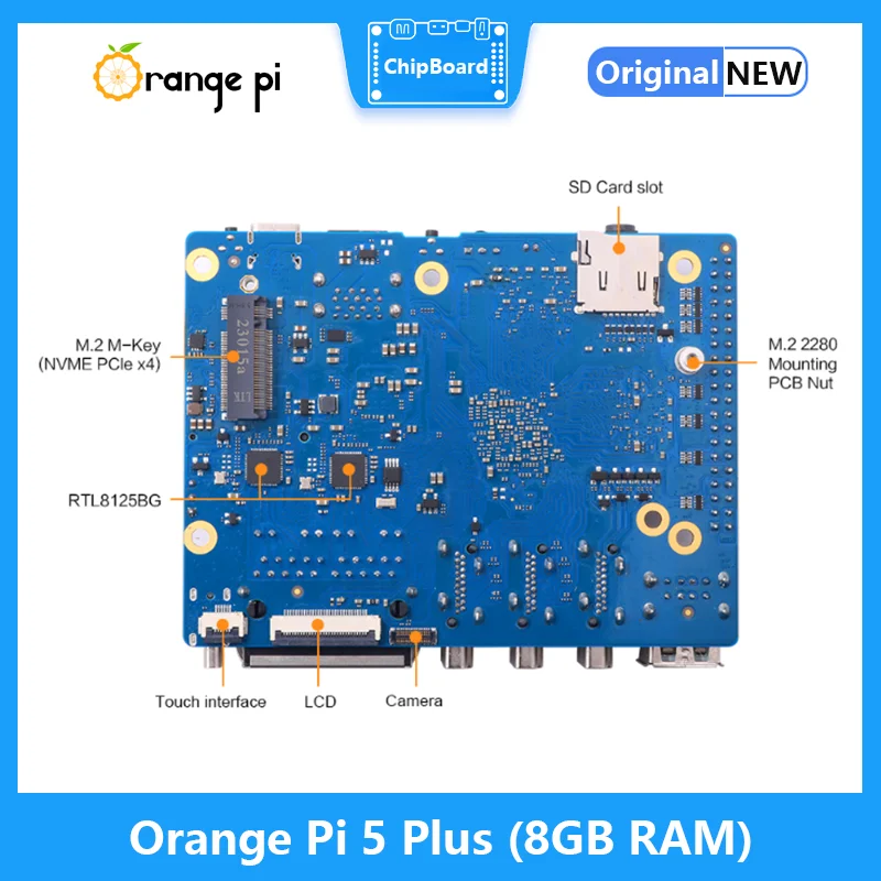 Orange Pi 5 Plus 8GB RAM RK358 - Orange Pi 5 Plus 16Gb avaliação e preço