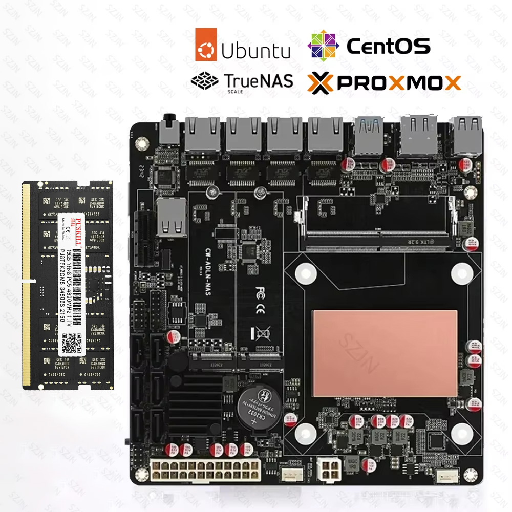 Placa-Mãe ITX N150 para NAS co - Nas Motherboard 8 Sata Mini Itx avaliação e preço
