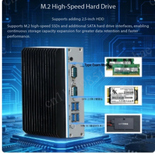Mini PC Industrial - Quad-Core - Fanless Industrial Pc Rs485 Core I7 avaliação e preço