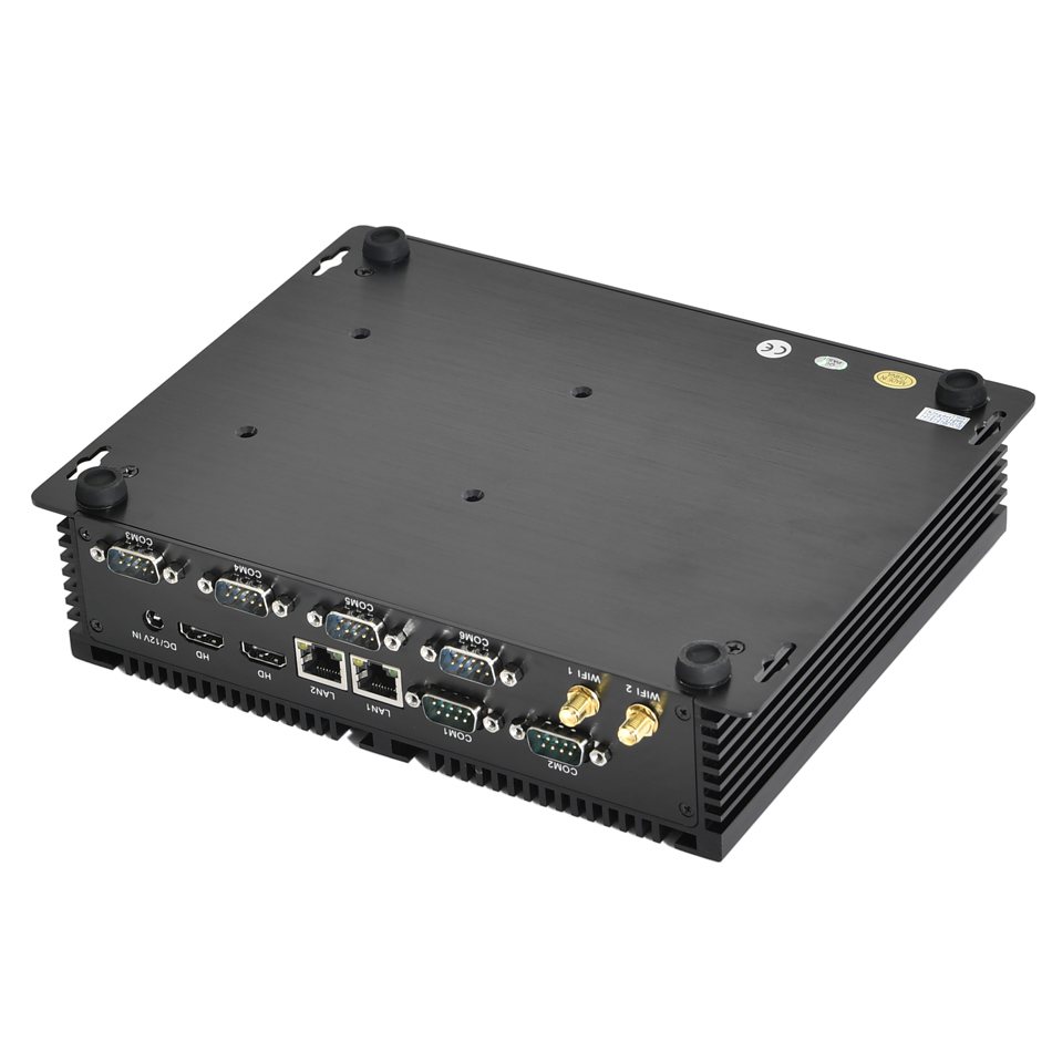 Grande Promoção Computador Ind - Fanless Industrial Pc Rs485 Core I7 avaliação e preço