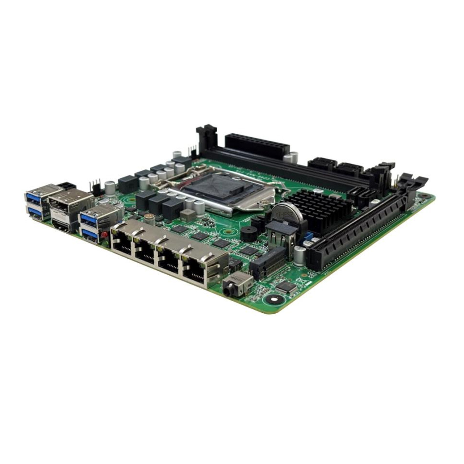 Placa Mãe NAS C246 8 SATA 3.0  - Nas Motherboard 8 Sata Mini Itx avaliação e preço