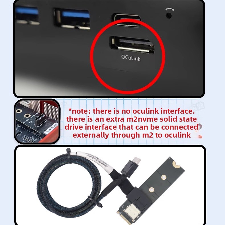 Adaptador de Dock Gráfico Exte - Oculink Egpu Mini Pc avaliação e preço