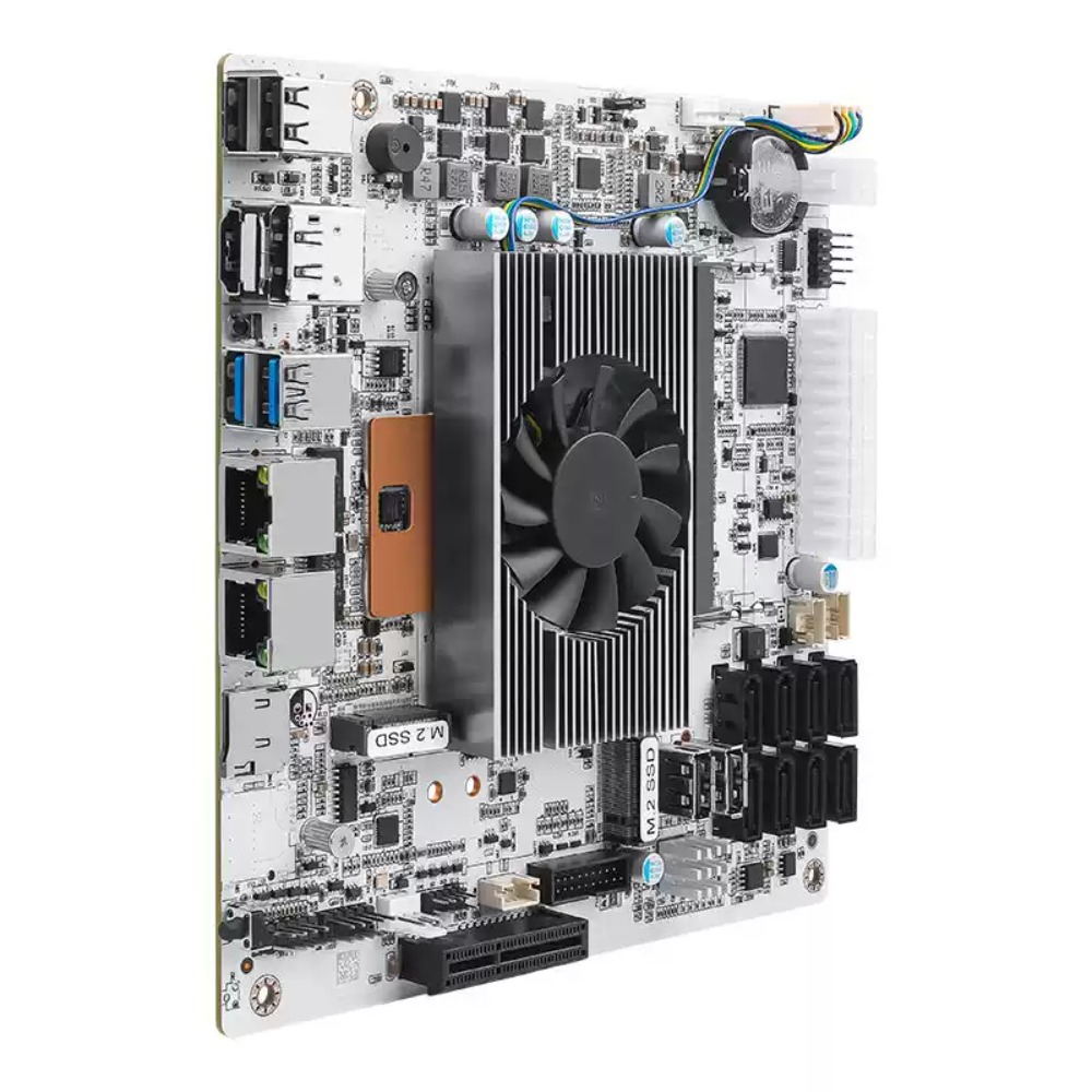 Placa-Mãe Mini-ITX Branca M11  - Nas Motherboard 8 Sata Mini Itx avaliação e preço