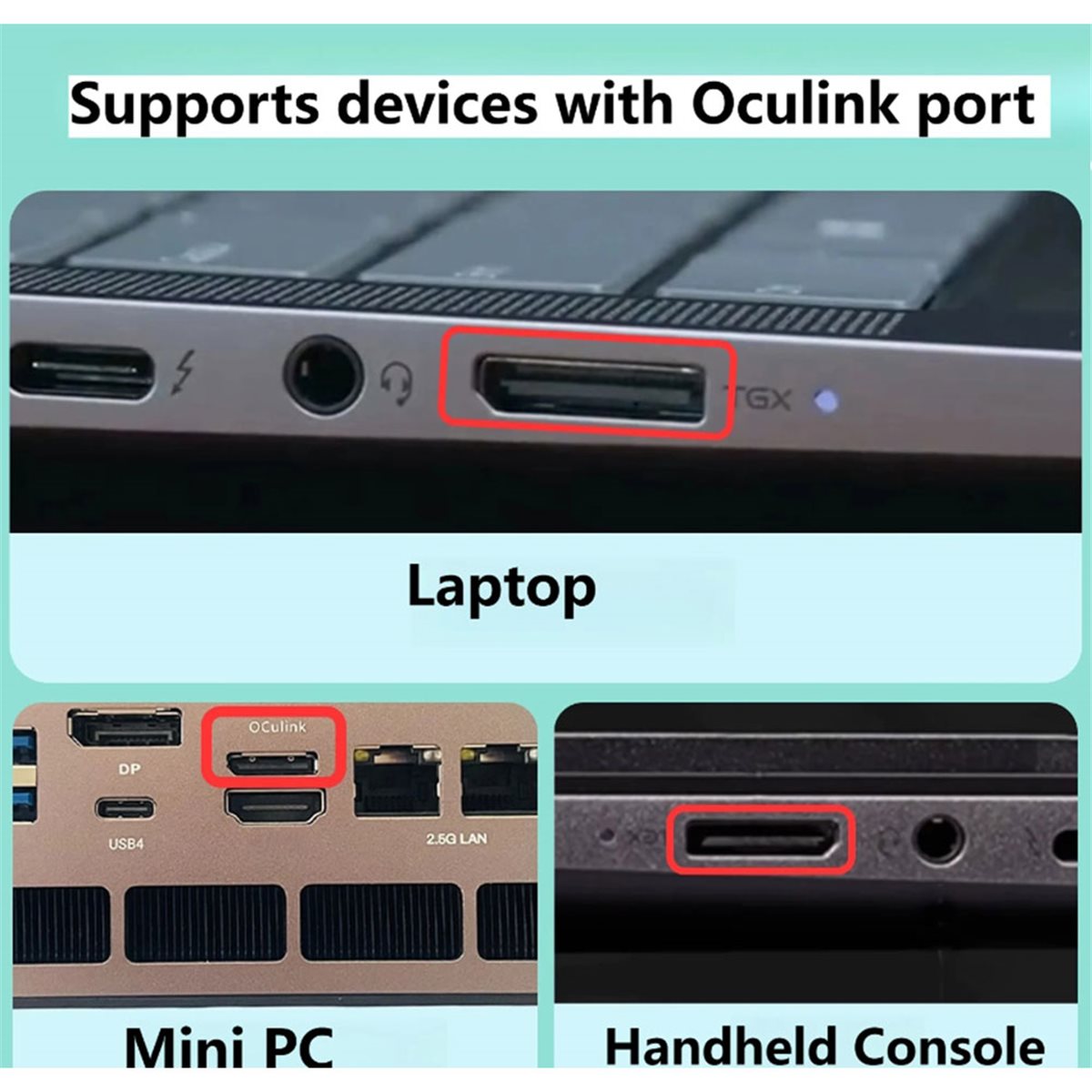 NOVO LANÇAMENTO~Dock de Placa  - Oculink Egpu Mini Pc avaliação e preço